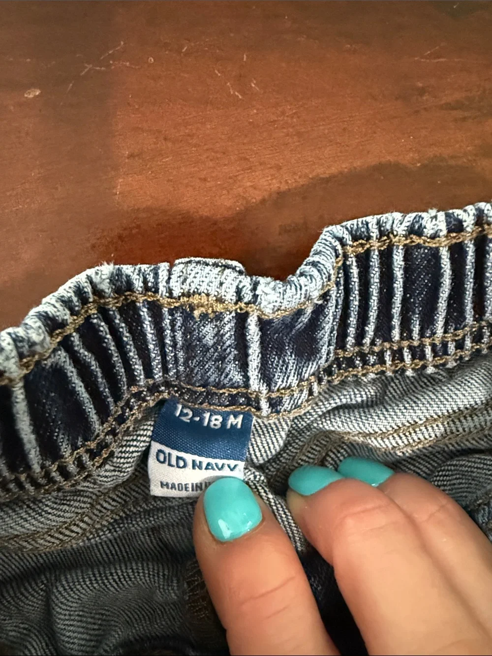 Old Navy Toddler Denim Jeans - Classic Blue Wash - Straight Leg